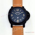 Knock off Panerai Luminor Black Case Watch Panerai Logo Dial